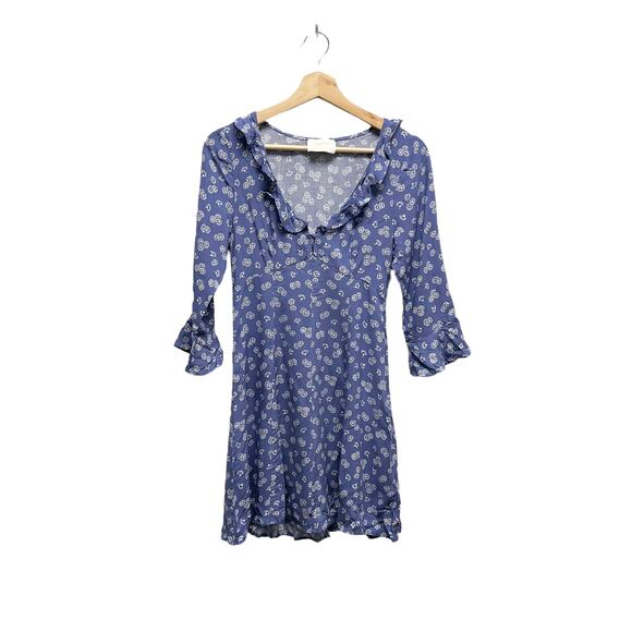 Auguste the Label 'Mae Devine' Blue Mini Dress size 2 - Picture 3 of 9